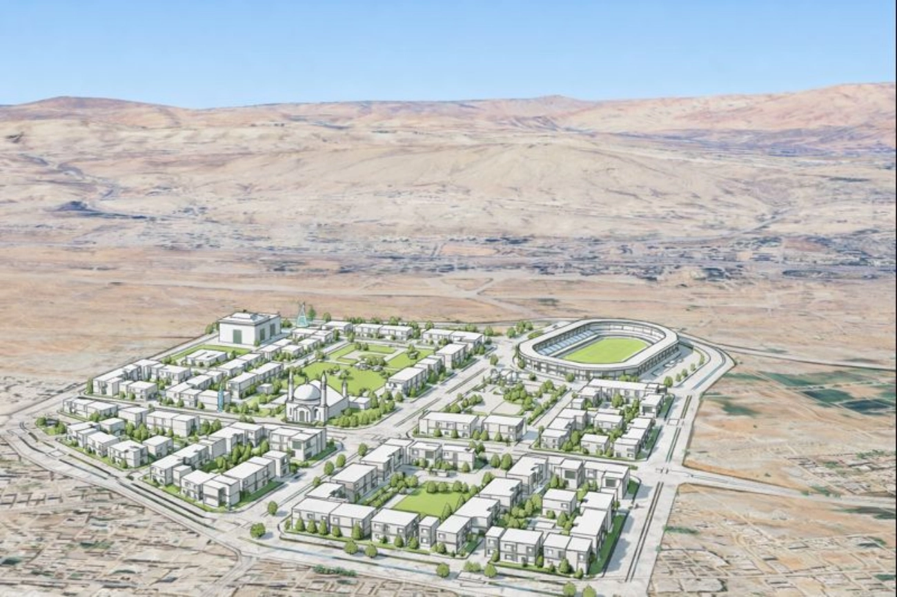 مخطط تنظيمي افتراضي بالذكاء الاصطناعي - لجنة أرض الخليج في داريا